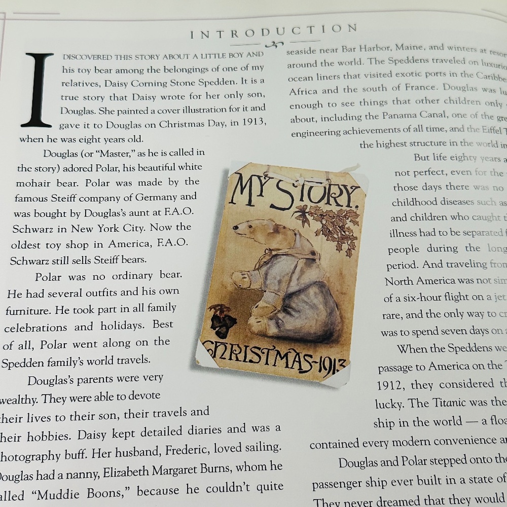 NEW Polar The Titanic Bear A True Story Hardcover Children's Picture Book - Picture 3 of 6